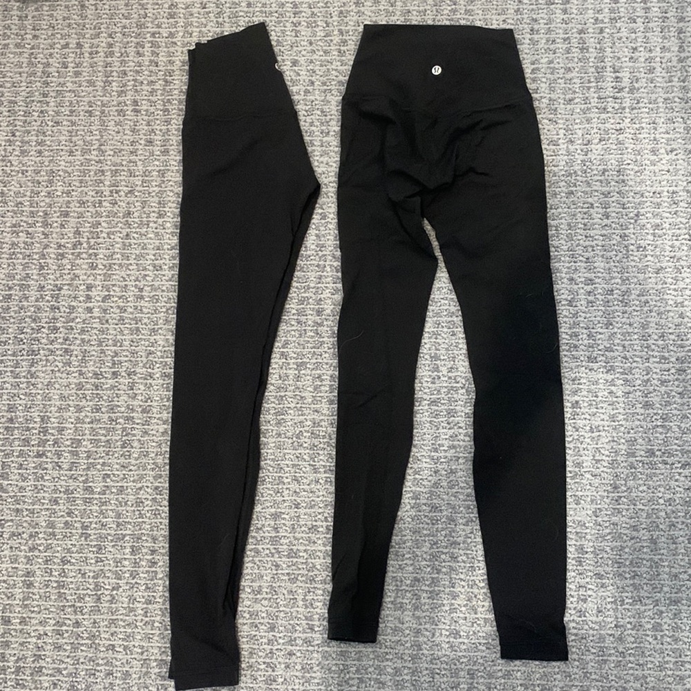 TWO Lululemon Black Leggings